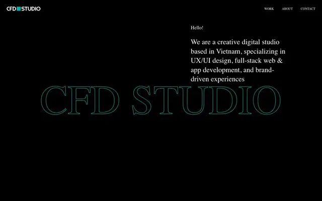 CFD Studio website
