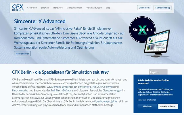 CFX Berlin Software GmbH website