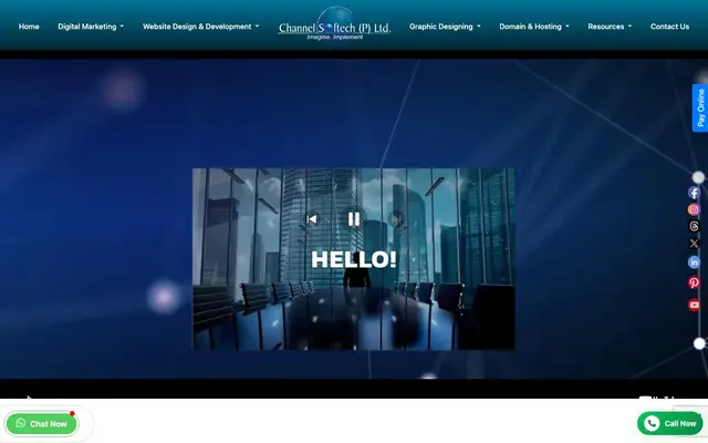 Channel Softech Private Limited website