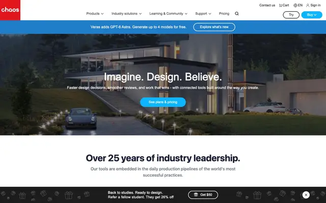 Chaos Software website