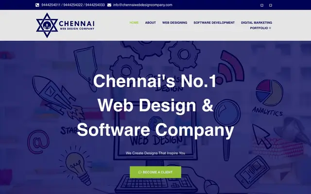 Chennai Web Design Company website