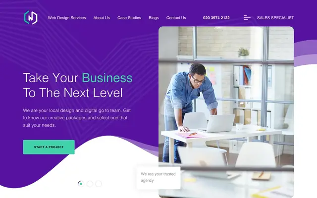 Chiswick Web Design Agency London website