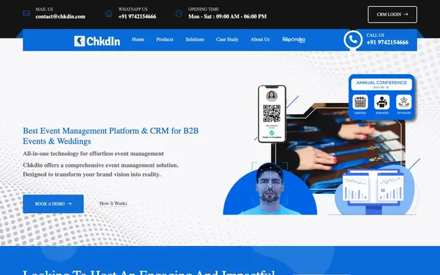 HSIPL (Event Tech and IT Services) website