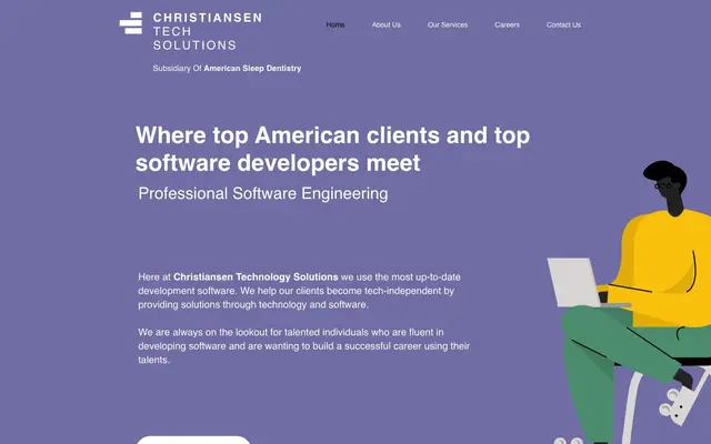 Christiansen Technology Solutions Pvt. Ltd. website