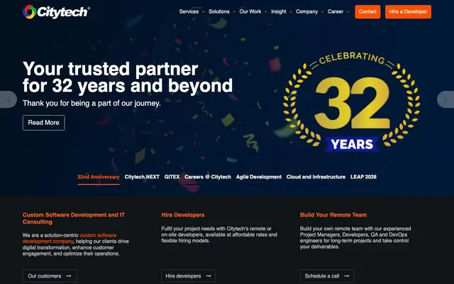 Citytech Software Private Limited website