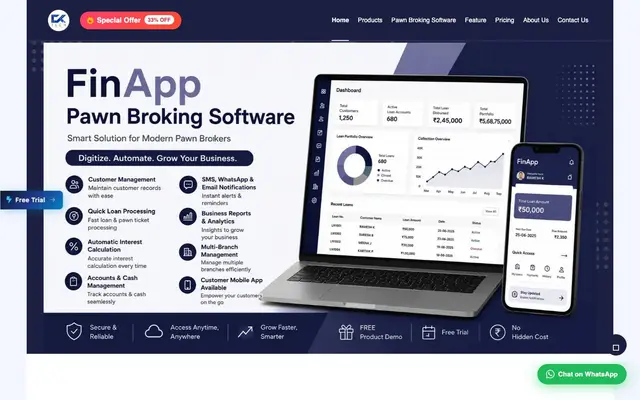 CK Tech Solutions website