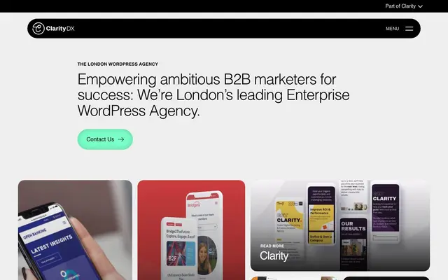ClarityDX website