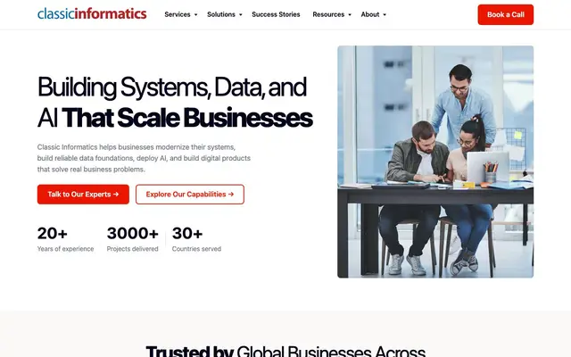Classic Informatics website