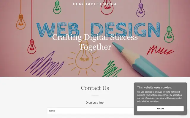 Clay Tablet Media website