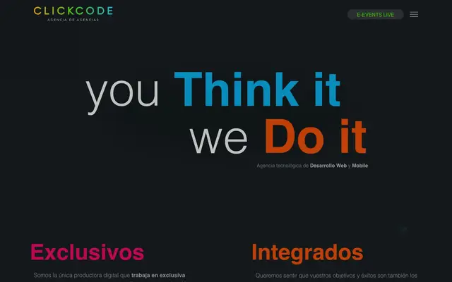 CLICKCODE website