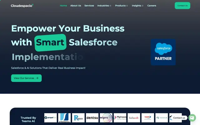 Cloudespacio website