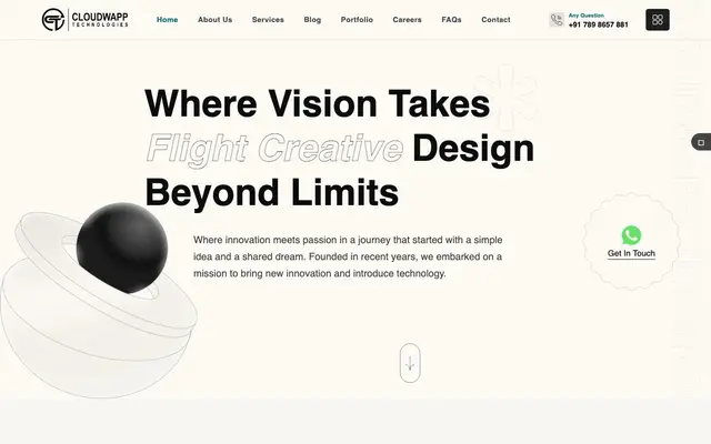 Cloudwapp Technologies Private Limited website