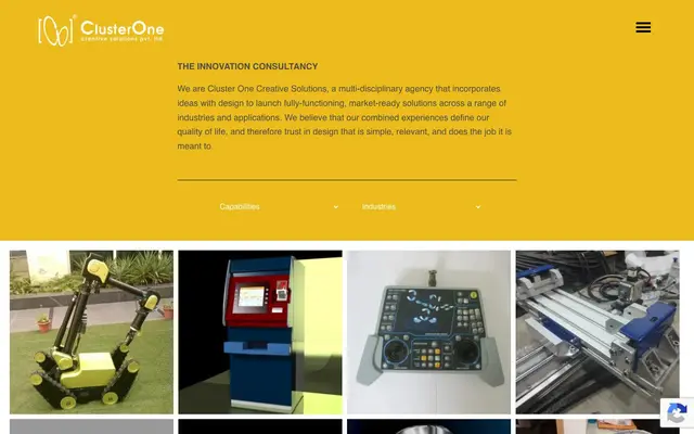 Cluster One creative solutions pvt. ltd. website