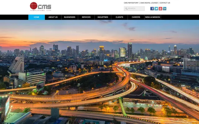 CMS Computers Ltd. website
