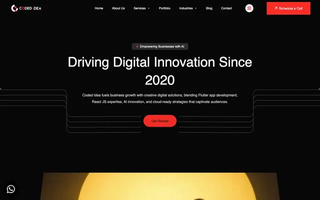 Coded Idea | Top Software Development Company website