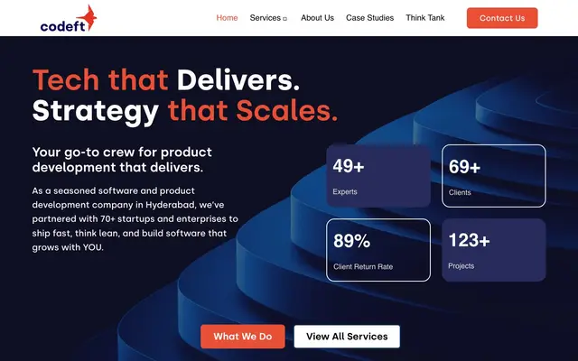 Codeft Digital website