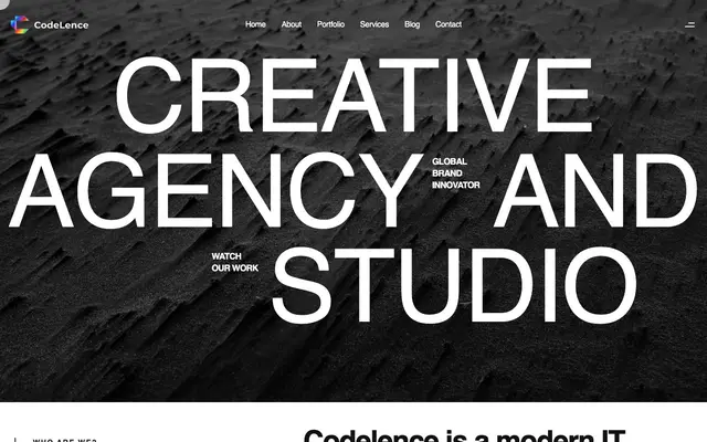 Codelence Agency website