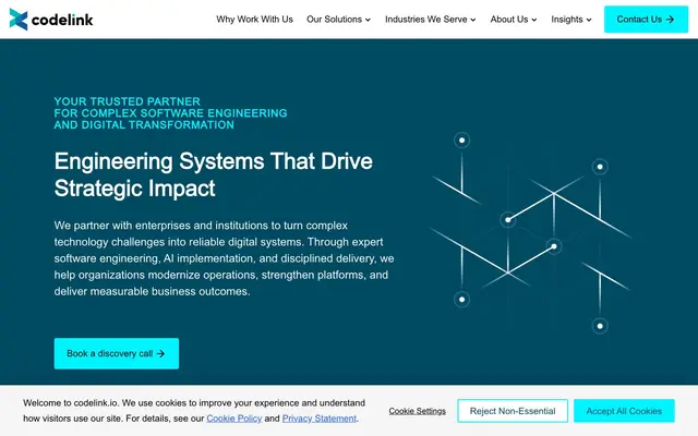 CodeLink website