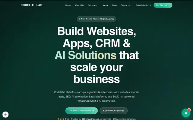 codelith lab website