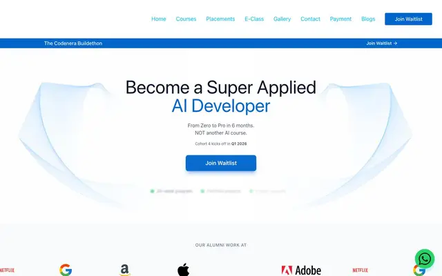 Codenera website
