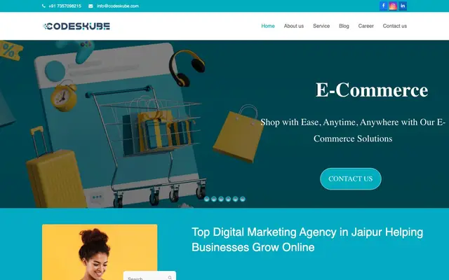 Codeskube website