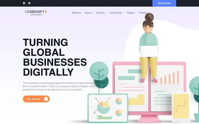 CODESOFT INFOTECH website