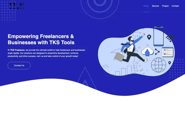 TKS Freelance website