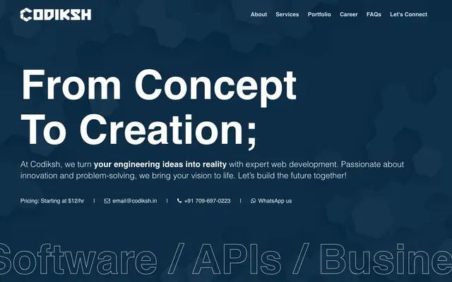 Codiksh website