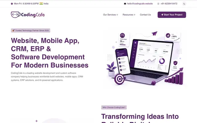 CodingCafe website