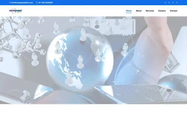 Compeer Softech Pvt. Ltd. website