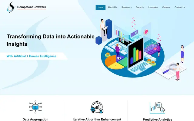 Competent Software Private Limited website