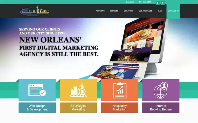 Compucast Web, Inc. website