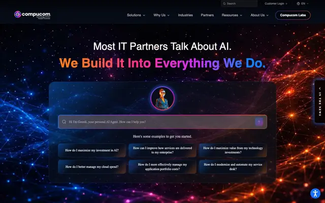 CompuCom website