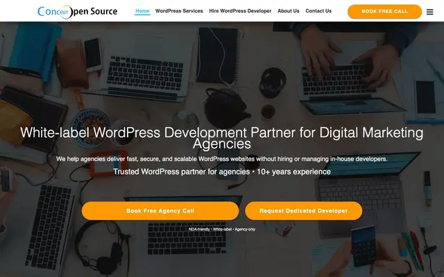 Concept Open Source website