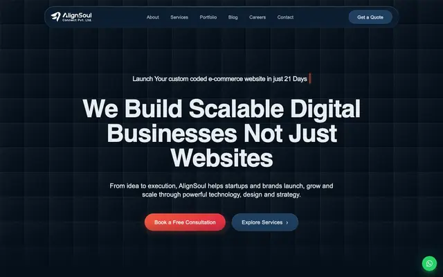 AlignSoul Connect Private Limited website