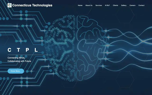 Connecticus Technologies website
