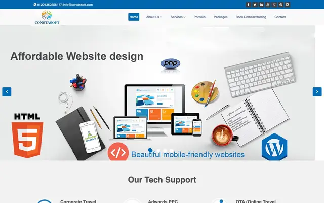 Consta Software Pvt. Ltd. website