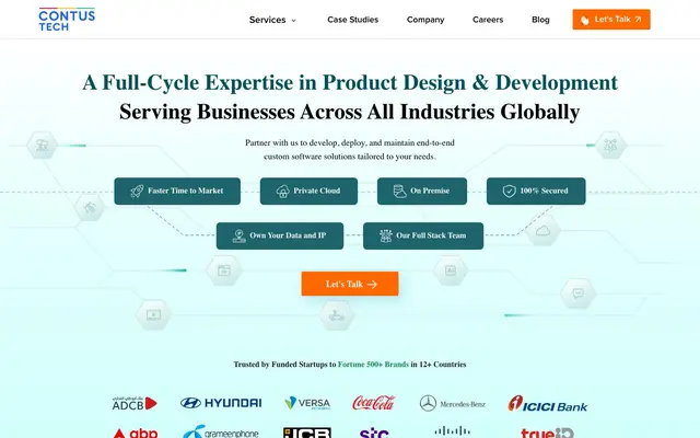 CONTUS TECH website