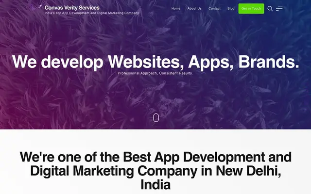 Convas Verity Services Private Limited website