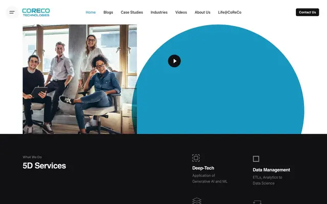CoReCo Technologies Private Limited website