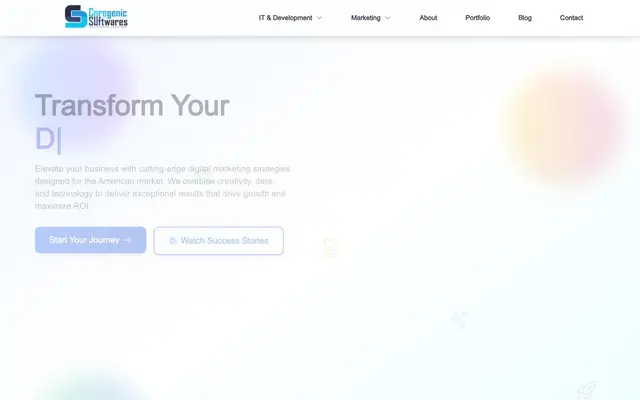 Coregenic Softwares website