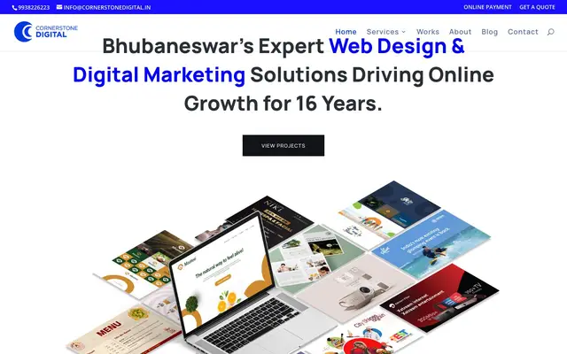 Cornerstone digital website