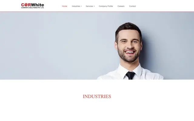 Corwhite Solutions Pvt Ltd website