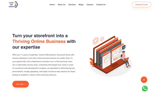 Mobile App Development website