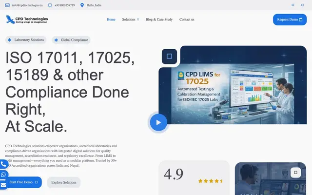 CPD Technologies website