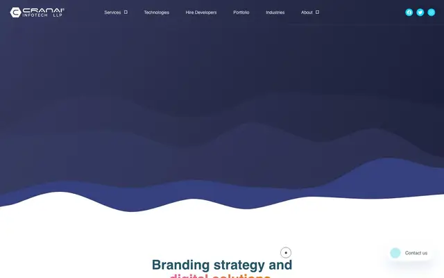 Cranai Infotech LLP website
