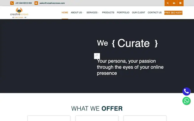 Creativecrows Technologies Private Limited website