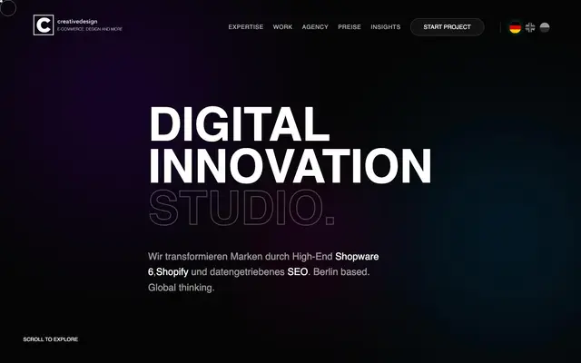 creativedesign.berlin website