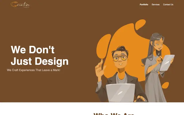 Creative Hand website