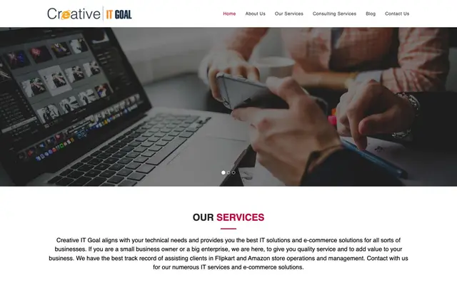 Creative IT Goal website